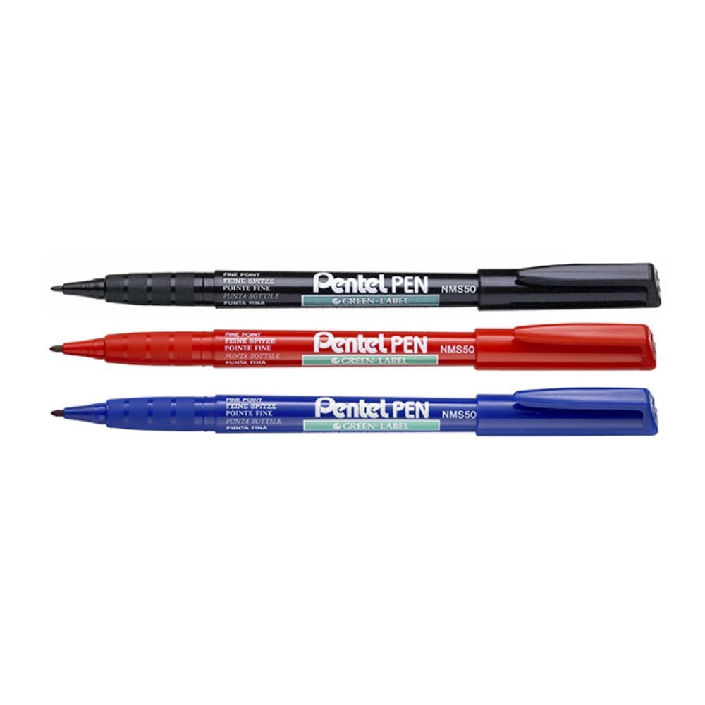 Pentel 細字環保油性筆 / NMS50 / 飛龍 / 藍 / 黑 / 紅 / 飛龍油性筆 / 飛龍Pentel細字環保油性筆NMS-50A/黑/1.0mm / 飛龍NMS50細字環保油性筆 紅 / 史代新文具 飛龍牌Pentel NMS50 1.0mm 細字 環保油性筆 / Pentel NMF50/NMS50 環保油性筆 極細/細字 / 油性筆 NMS50 環保油性筆 細字 / Pentel飛龍文具