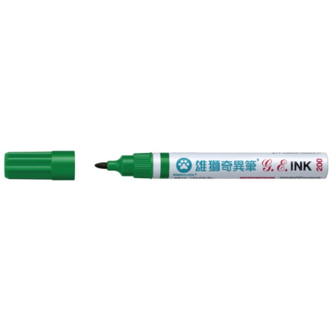 雄獅奇異筆 / 圓頭 / 200