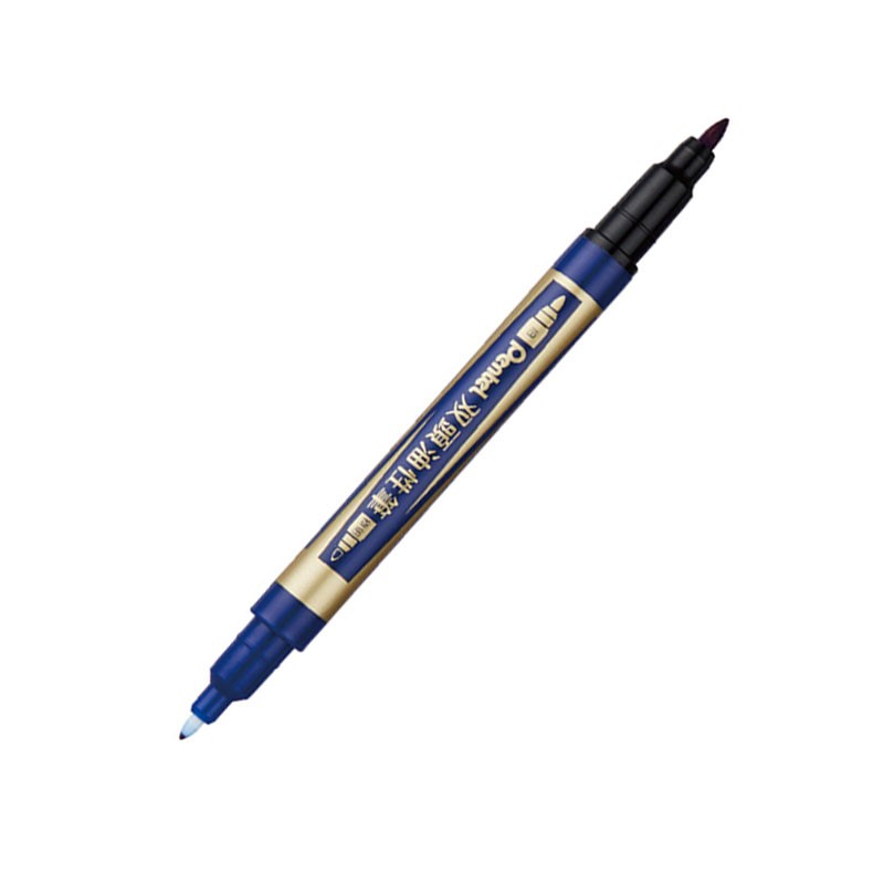 Pentel 雙頭油性筆 / N75W / 飛龍 / 簽字筆 / 油性筆 / 藍 / 黑 / 紅 / Pentel 雙頭油性筆 N75W / PENTEL 雙頭油性筆 N75W 黑 / N75W 雙頭油性筆 / Pentel N75W雙頭油性筆（1.2&0.3mm /  Pentel 飛龍 N75W 雙頭油性筆 / Pentel 飛龍 N75W 雙頭 油性筆 / Pentel飛龍文具
