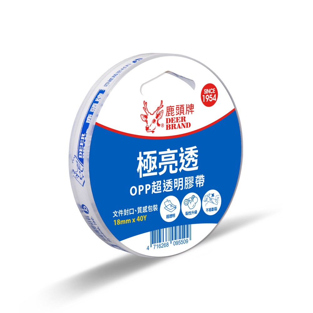 超透明膠帶 / 18mm*40Y