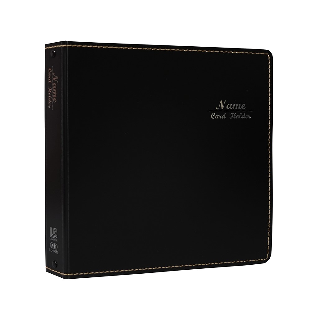 連勤  PP480名發泡皮活頁分類名片簿 / 480入 / LC-9480