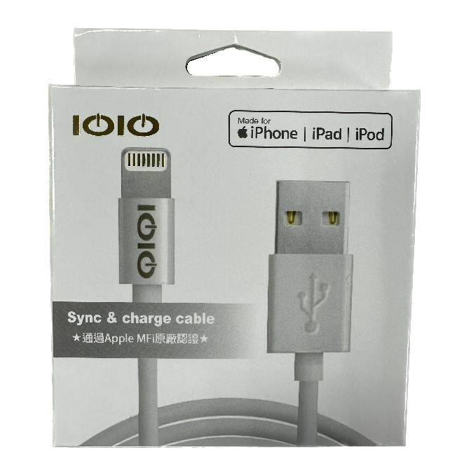 十全 充電傳輸線 / USB To 蘋果頭 / GP121