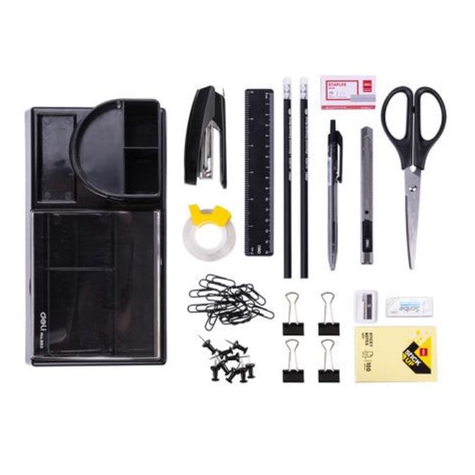 Deli 萬用文具組 / E38254 / 16件組