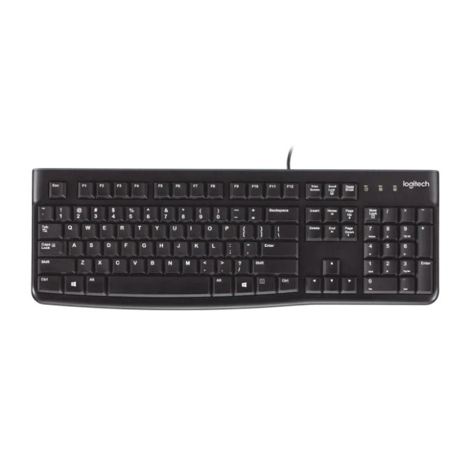 Logitech 羅技 有線鍵盤 / K120