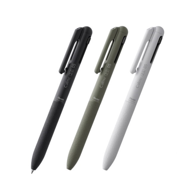 Pentel  Calme 三色靜暮輕油性筆 0.5mm / XBXAC35 / XBXAW355