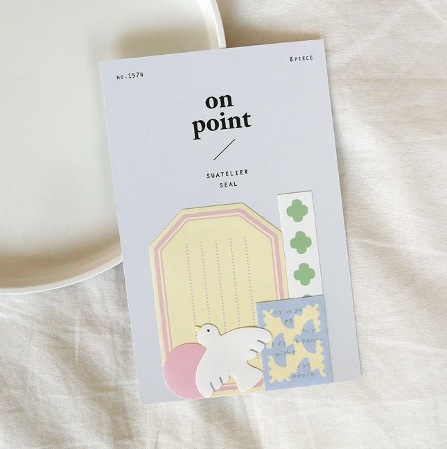 Suatelier / 貼紙包 / #1574 on point.09