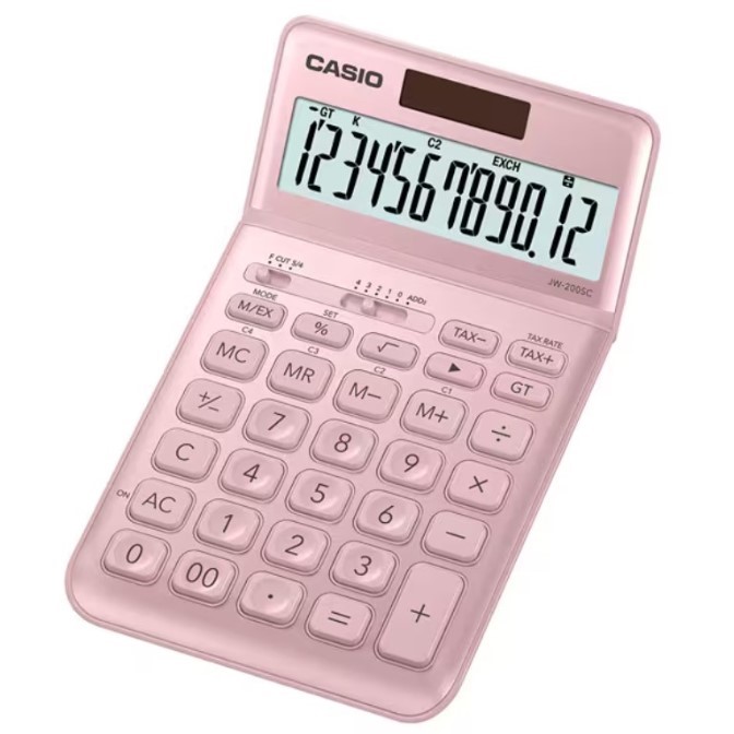 CASIO  桌上型太陽能計算機 / JW-200SC