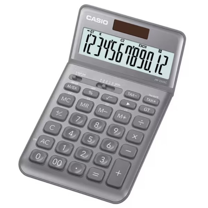 CASIO  桌上型太陽能計算機 / JW-200SC