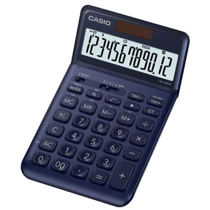 CASIO  桌上型太陽能計算機 / JW-200SC