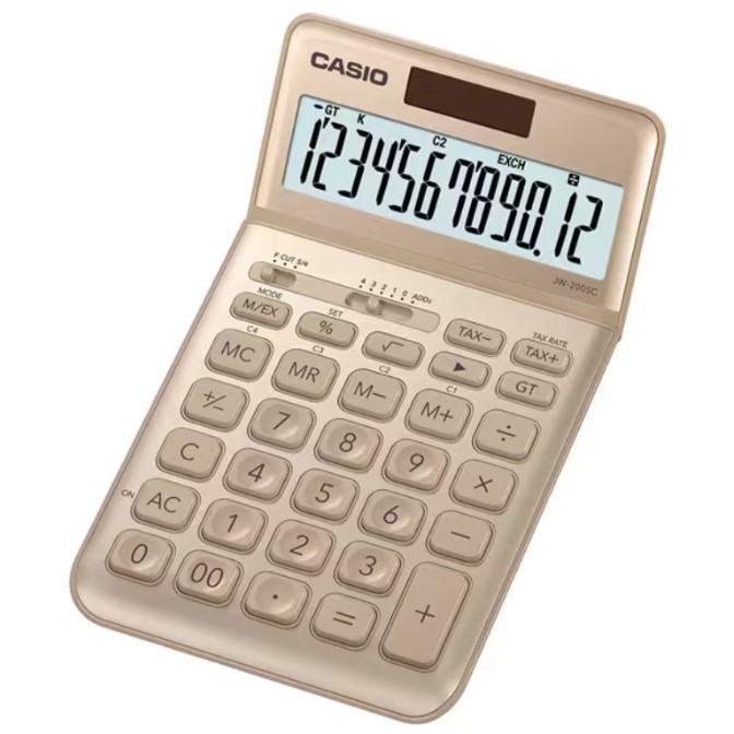 CASIO  桌上型太陽能計算機 / JW-200SC