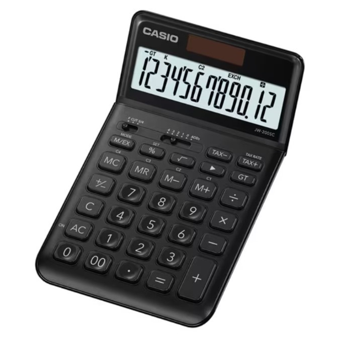 CASIO  桌上型太陽能計算機 / JW-200SC
