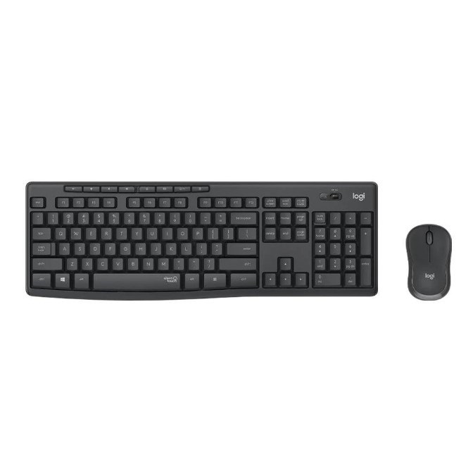 羅技 Logitech 無線靜音鍵盤滑鼠組 / MK295