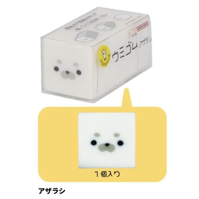 sun-star 趣味可變形橡皮擦 / 海洋生物系列 / 海豹 企鵝