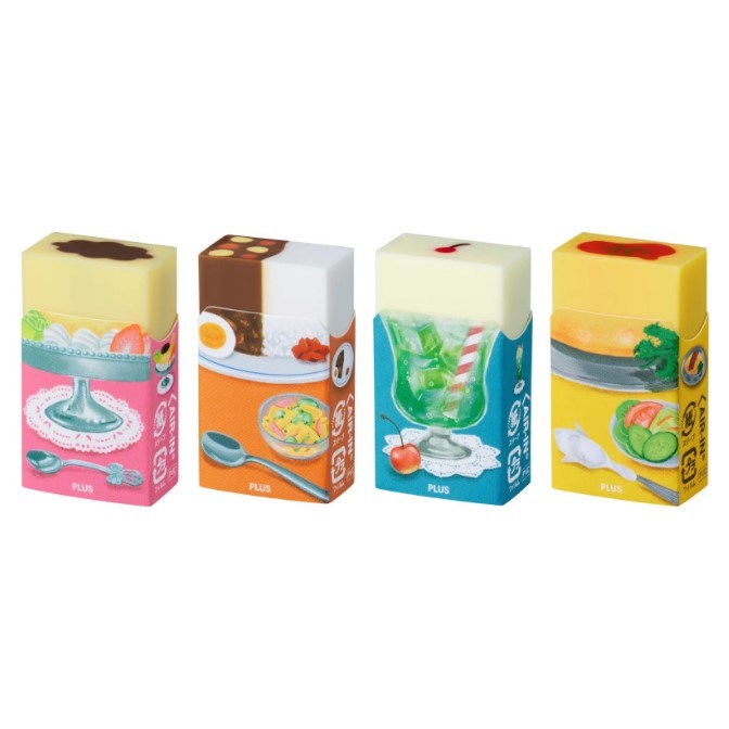 PLUS cafe橡皮擦 / 4款 / 36-648