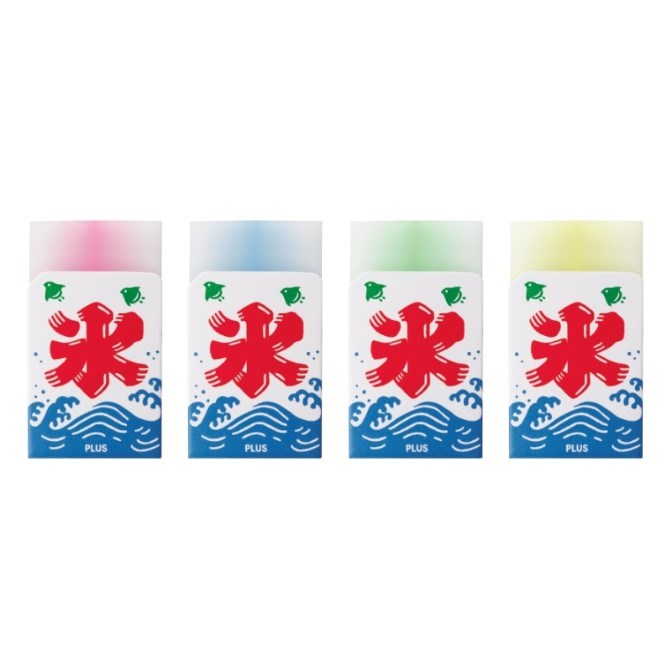 PLUS 刨冰富士山橡皮擦 / 4色 / 36-574