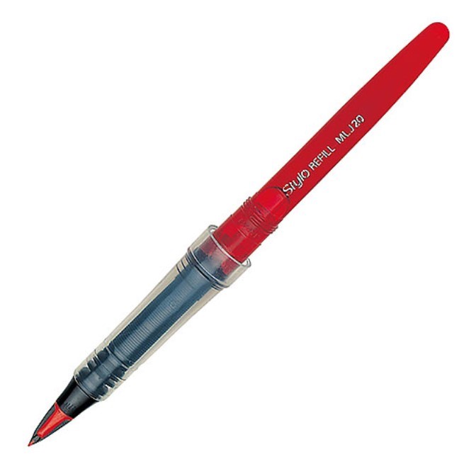 Pentel 德拉迪塑膠鋼筆 筆芯 / MLJ-20 