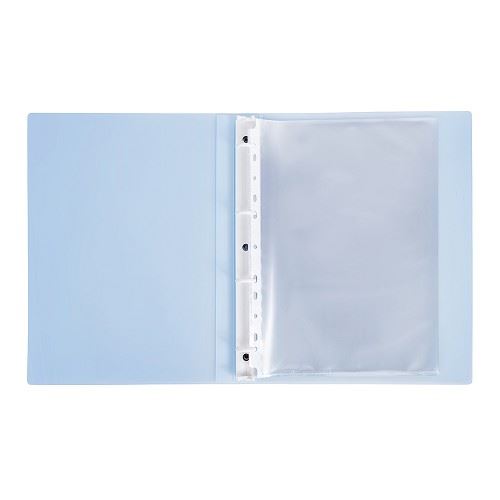 連勤  PP 四孔活頁式資料夾 / 果凍色系 / LC-804