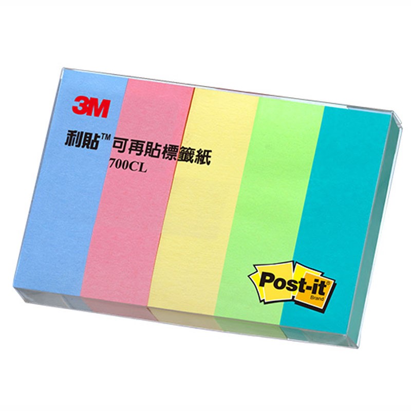 3M 標籤紙系列 / 700CL-1 / 700CL1 / 標籤貼 / 小便條紙 / 標籤利貼 / 小尺寸便條紙 / 便利貼 / 小尺寸利貼 / 長方形便條紙 / 利貼 / 便條紙 / 長方形利貼 / POST-IT / POSTIT / 狠黏便條紙 / 可再貼便條紙 / 可再貼