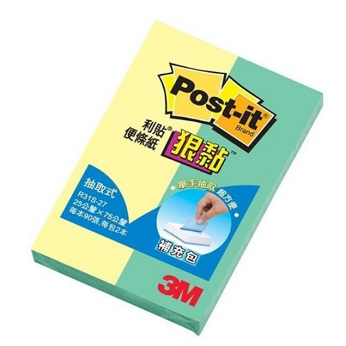 3M 狠黏抽取式補充包 / R31S-27