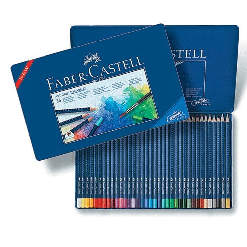 FABER-CASTELL 創意工坊水彩色鉛筆 / 114224-24色