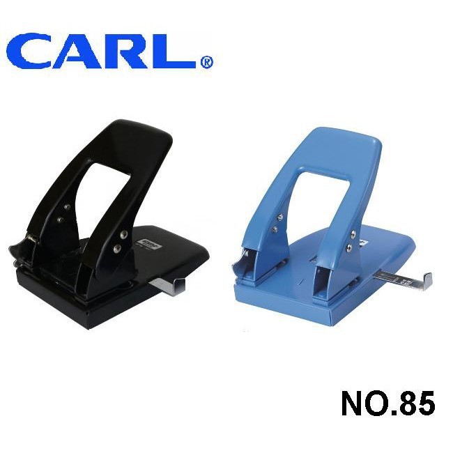 CARL二孔打孔機 / NO.85 / CARL 二孔打孔機 NO.85. ★僅右側有尺規。. ★打孔能力:4.5mm, PPC紙張45張 / 打孔機 二孔打孔機 CARL NO.85 兩孔打孔機 (日本進口) / CARL NO.85 兩孔打孔機 (日本進口) / 日本 CARL 強力 雙孔 打孔機 2穴 NO.85 #650 / CARL No.85 雙孔打洞機 / CARL雙孔打洞機﹙藍色﹚NO:85