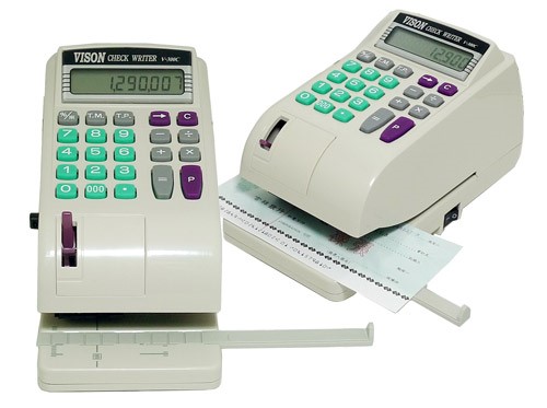 VISON 電動支票機 / 600C (數字) /  VISON 多功能數字型電子式支票機 (V-600C) / 辦公機類, 金融機類, 電動支票機 / VISON 多功能數字型電子式支票機 (V-600C) / Vison 數字電子式支票機 V-600 / Vison 微電腦中文電子式 支票機 ( V-300 )