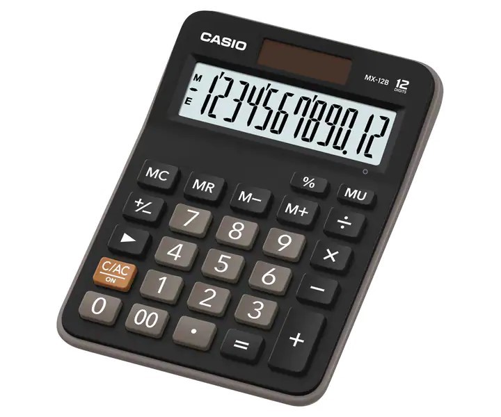 CASIO  桌上型太陽能計算機 / MX-12B / 迷你桌上型 MX-12B / CASIO 12位數雙電力設計標準型計算機- (MX-12B) / CASIO 12位數雙電源設計計算機MX-12B - CASIO計算機 / CASIO 12位計算機 MX-12B / CASIO 12位計算機 MX-12B / 卡西歐計算機 / 小型計算機 / 攜帶型計算機 / 口袋型計算機 / 攜帶計算機 / 口袋計算機 / 桌上型計算機 / 桌上計算機 / CASIO卡西歐 / 標準型計算機
