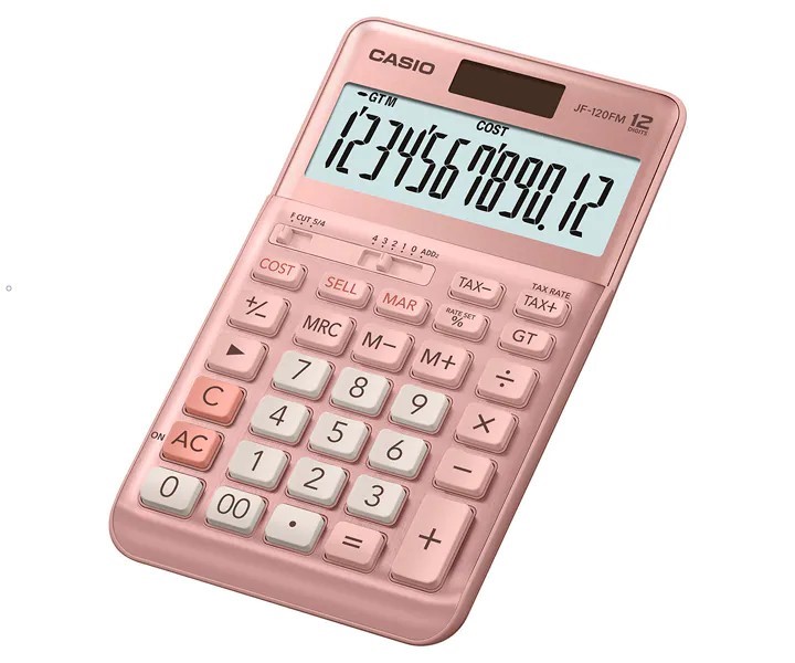 CASIO  桌上型太陽能計算機 / JF-120FM / 輕巧桌上型 JF-120FM / CASIO 卡西歐12位數桌上型商用計算機-(JF-120FM) - CASIO 計算機全系列 / CASIO 卡西歐12位數桌上型商用計算機- (JF-120FM)  / CASIO 桌上型商用計算機 大字幕顯示 12位數 太陽能雙電力 / 科學計算器 基本計算器 / CASIO 卡西歐12位數桌上型商用計算機-(JF-120FM) / 卡西歐計算機 / 小型計算機 / 攜帶型計算機 / 口袋型計算機 / 攜帶計算機 / 口袋計算機 / 桌上型計算機 / 桌上計算機 / CASIO卡西歐 / 標準型計算機
