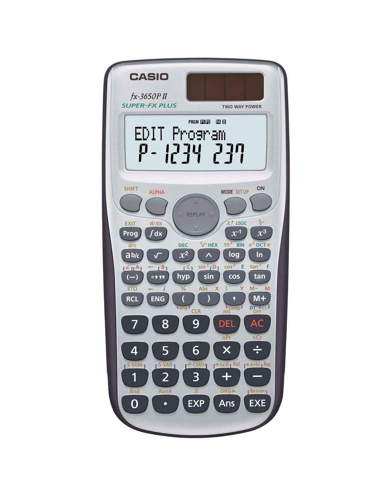 CASIO  桌上型太陽能計算機 / FX-3650P / 工程計算機 / CASIO FX-3650P II 程式編輯型計算機 / CASIO卡西歐 新一代程式編輯型工程計算機 FX-3650PII / CASIO 計算機全系列 / CASIO 工程用標準型計算機卡西歐計算機 / 小型計算機 / 攜帶型計算機 / 口袋型計算機 / 攜帶計算機 / 口袋計算機 / 桌上型計算機 / 桌上計算機 / CASIO卡西歐
