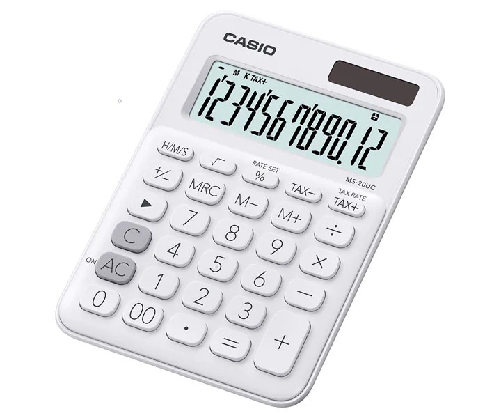 CASIO  桌上型太陽能計算機 / MS-20US / 迷你桌上型 MS-20UC-GN / CASIO 12位元繽紛馬卡龍色系便利型計算機-MS-20UC系列 / CASIO 計算機全系列 CASIO 12位元甜美馬卡龍色系列計算機-(MS-20UC-PK)草莓粉 / 馬卡龍計算機 / 卡西歐計算機 / 小型計算機 / 攜帶型計算機 / 口袋型計算機 / 攜帶計算機 / 口袋計算機 / 桌上型計算機 / 桌上計算機/ CASIO卡西歐