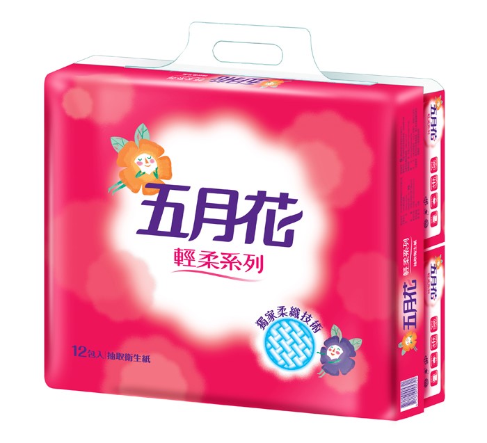 五月花抽取式衛生紙 / 五月花抽取式衛生紙/0102246/110抽/12包/串 / 五月花 厚棒抽取式衛生紙 / 五月花 新柔韌抽取式衛生紙(110抽x12包x6袋) / 抽取衛生紙 / 五月花 頂級蓬厚柔三層抽取衛生紙 (110抽x24包x2串) / 五月花抽取式衛生紙 / 110抽 / 72包 / 箱