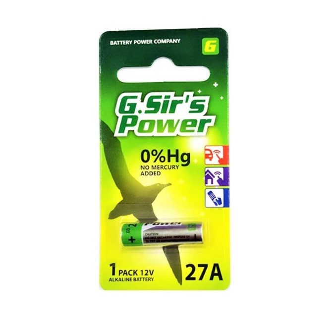 金射士 GS遙控電池 / 27A / 12V / GS金射士遙控電池 / 27A / 金射仕 G27A / 金射士遙控電池 / G.Sir's Power / 遙控用電池 / 27A電池 / 27A 電池 / G Sir s 27A 12V 電池 鐵捲門遙控器電池 鹼錳柱型電池 27A-PA1機車防盜器電池 汽車遙控器電池 門鈴電池-傑梭 / GS 遙控器電池 / GS遙控器電池 / 12V電池 / 12V 電池 / 金射仕 遙控器電池 G.Sir's 23A 27A 鹼性電池 12V 遙控器 鐵捲門 門鈴 防盜器 鐵捲門