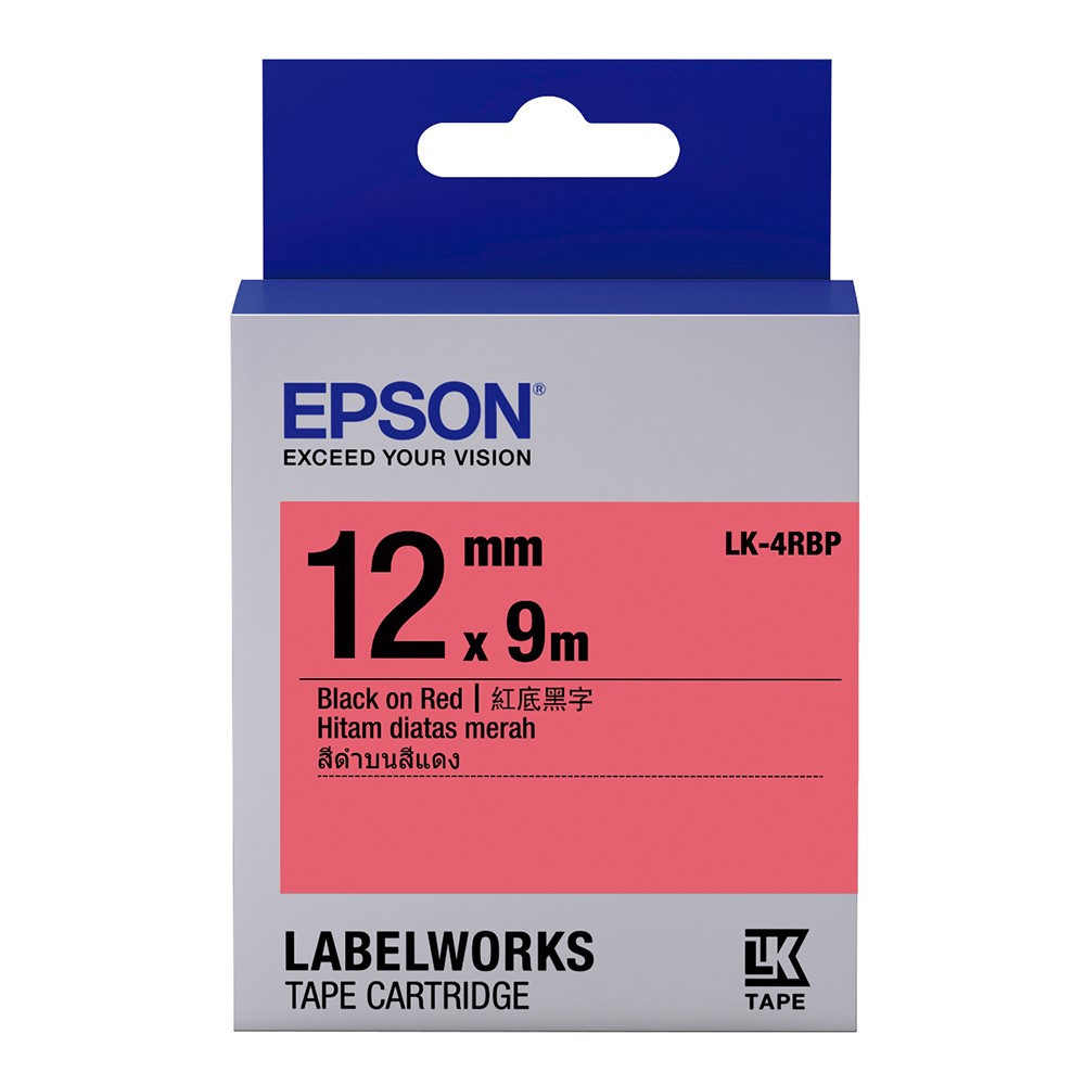 EPSON 標籤帶 / LK-4RBP / 12mm / 紅底黑字標籤帶 / 12mm紅底黑字標籤帶 / 12mm標籤帶紅底黑字 / 12mm 紅底黑字標籤帶 / 12mm 標籤帶紅底黑字 / 12mm標籤帶 / 12mm 標籤帶 / 愛普生EPSON標籤帶 / EPSON 標籤帶 / 愛普生 標籤帶 / 愛普生標籤帶 / EPSON標籤帶 / EPSON 標籤印表機 / 愛普生EPSON標籤帶/LK-4RBP/紅底黑字/12mmx9M / EPSON LK-4RBP S654403 標籤帶(粉彩系列)紅底黑字12mm / EPSON C53S654403 LK-4RBP粉彩系列紅底黑字標籤帶(寬度12mm) / EPSON LK-4RBP C53S654403 粉彩系列紅底黑字標籤帶(寬度12mm) PChome 24h購物 / EPSON LK-4RBL S654418標籤帶(珍珠彩系列)紅底黑字12mm