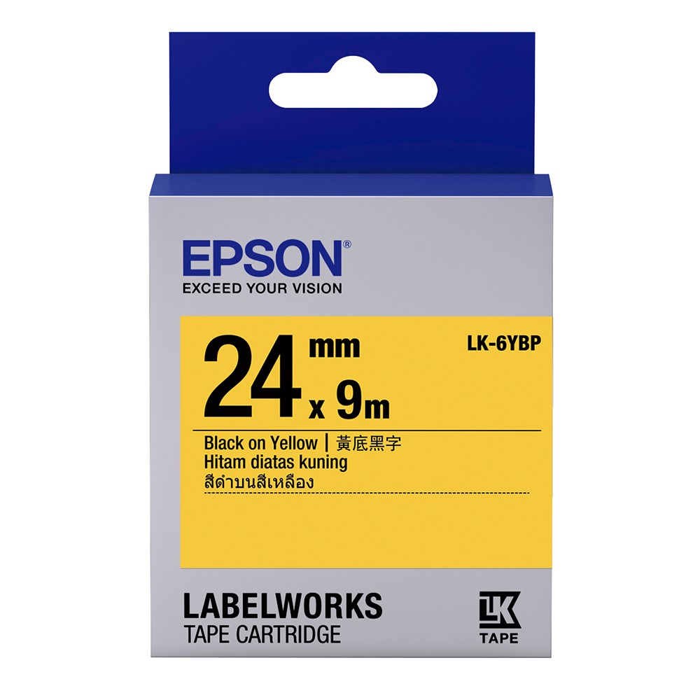 EPSON 標籤帶 / LK-6YBP / 24mm / 黃底黑字 / 黃底黑字標籤帶 / 24mm黃底黑字標籤帶 / 24mm標籤帶黃底黑字 / 24mm 黃底黑字標籤帶 / 24mm 標籤帶黃底黑字 / 24mm標籤帶 / 24mm 標籤帶 / 愛普生EPSON標籤帶 / EPSON 標籤帶 / 愛普生 標籤帶 / 愛普生標籤帶 / EPSON標籤帶 / EPSON 標籤印表機 / 愛普生EPSON標籤帶/LK-6YBP/黃底黑字/24mmx9M / EPSON LK-6YBP S656404標籤帶(粉彩系列)黃底黑字24mm / EPSON C53S656404 LK-6YBP粉彩系列黃底黑字標籤帶(寬度24mm) / EPSON LK-6YBP C53S656404 粉彩系列黃底黑字標籤帶(寬度24mm) PChome 24h購物