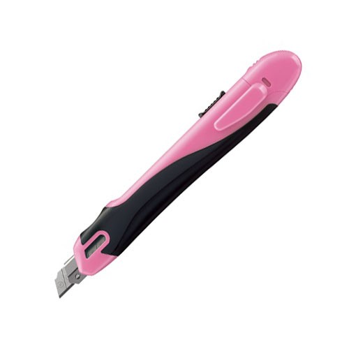 KOKUYO FLANE安全美工刀 (標準型) 粉紅 / KOKUYO FLANE 安全美工刀HA-S100p/標準型/粉紅 / KOKUYO FLANE 安全美工刀HA-S100B/標準型/藍 / 美工刀 / KOKUYO美工刀 / KOKUYO 美工刀