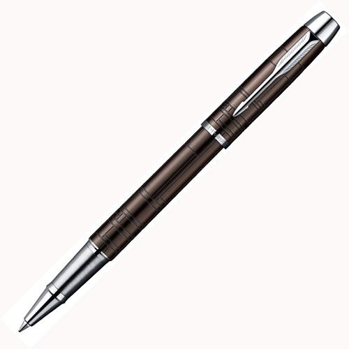 PARKER 經典幾何紋鋼珠筆 / P0949560 / 棕色桿鋼珠筆