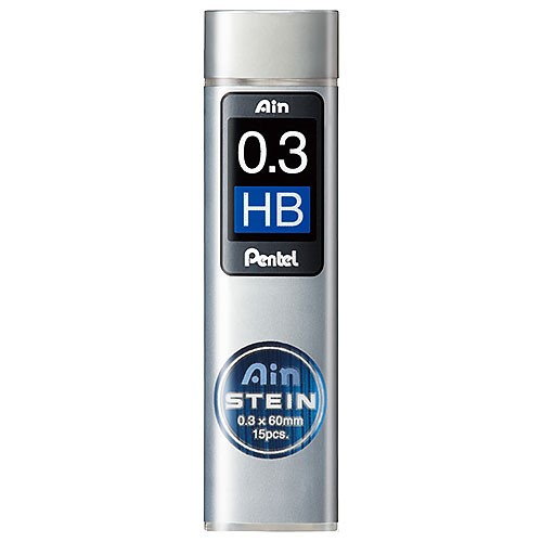 Pentel  0.3mm 自動鉛筆芯 / C273 / HB / B / 2B / C273自動鉛筆芯_0.3mm / Pentel 飛龍 Ain STEIN C273 自動鉛筆芯 0.3mm / PENTEL C273 Ain STEIN 自動鉛筆 筆芯 自動鉛筆芯 替芯 0.3mm / 自動筆芯 / 自動鉛筆心 / 自動鉛筆新 / 鉛筆心 / 鉛筆新