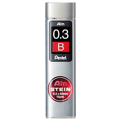 Pentel  0.3mm 自動鉛筆芯 / C273 / HB / B / 2B / C273自動鉛筆芯_0.3mm / Pentel 飛龍 Ain STEIN C273 自動鉛筆芯 0.3mm / PENTEL C273 Ain STEIN 自動鉛筆 筆芯 自動鉛筆芯 替芯 0.3mm / 自動筆芯 / 自動鉛筆心 / 自動鉛筆新 / 鉛筆心 / 鉛筆新