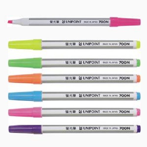 UNIPOINT 螢光筆 / 700N / 黃 / 粉 / 桔 / 綠 / 藍 / 紫