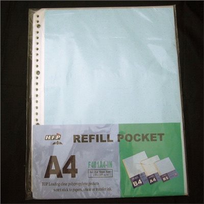 HFP  30孔活頁資料本 / 內頁 / F401A4-IN