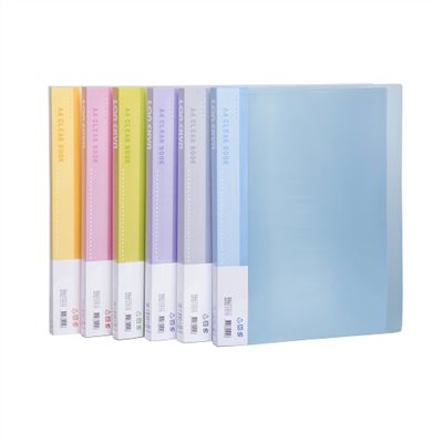  連勤  PP 20入果凍色資料夾 / LC-20JL