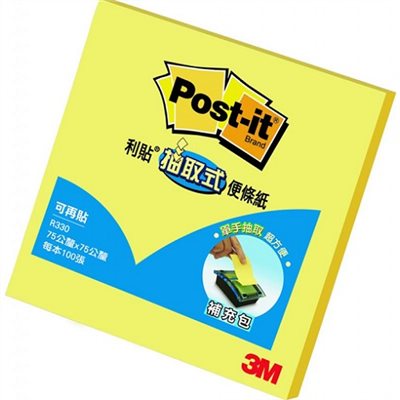 3M 可再貼抽取式補充包 / R330