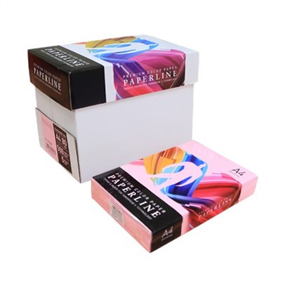 彩色影印紙 / 170 / 80P / A4 / 玫桃紅 / 箱