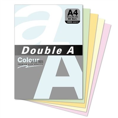 Double A  80G 多功能色紙 A4 / 彩紅包