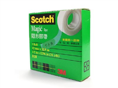 3M 隱形膠帶 / 3M 無痕膠帶 / 3M無痕膠帶 / 3M 無痕膠帶補充包 / 3M無痕膠帶補充包 / 3M膠帶補充包 / 3M 膠帶補充包 / 810-1/2" / 12.7mm / 3M Scotch 隱形膠帶 810-1/2 盒裝 12.7mm×32.9M / 3M 810-D1/2 附台隱形膠帶 3M 810-D1/2 附台隱形膠帶 / 3M Scotch 810LC 1/2"*72YD 隱形膠帶 / 3M 隱形膠帶810-1/2 12.7mm*32.9M