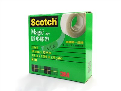 3M 隱形膠帶 / 3M 無痕膠帶 / 3M無痕膠帶 / 3M 無痕膠帶補充包 / 3M無痕膠帶補充包 / 3M膠帶補充包 / 3M 膠帶補充包 / 810-3/4" / 19mm / 3M Scotch 隱形膠帶 可書寫 可手撕 19mm x 32.9M /個 810-3/4 / 3M™ Scotch® 隱形膠帶 810LC, 3/4 in x 72 yd / 3M Scotch 隱形膠帶 810-3/4 盒裝 19mm×32.9M / 3M 隱形膠帶 (19mm) / 3M 隱形膠帶附切台 810D 3/4