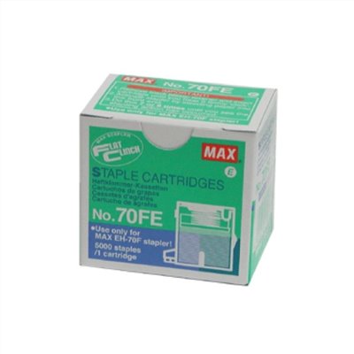 MAX 電動裝訂針 / 70FE / 電動訂書機 No.70FE訂書針【一盒】(每盒5000支入) MAX EH-70F專用 裝訂機 耗材 釘書針 自動訂書針 / MAX 美克司 70FE電動訂書針(5000pcs/盒) EH-70F適用 / 日本 MAX EH-70FE 釘書針 - 訂書機 / MAX EH-70F Ⅱ 電動釘書機第二代最新(平訂2-70張)適合70FE訂書針 / 美克司 MAX 70FE 電動釘書針/訂書針