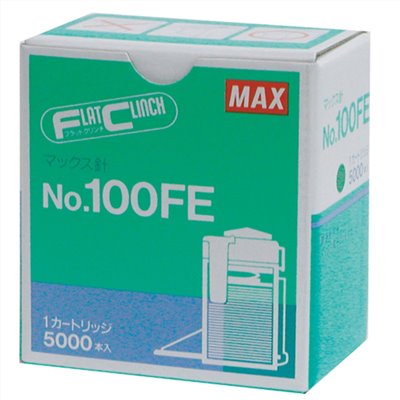 MAX 電動裝訂針 / 100FE / MAX 美克司 EH-100F 專用電動釘書針 訂書針 / 釘書針 / MAX 電動訂書機-專用針 NO.100FE / 美克司 MAX 100FE 電動釘書針/訂書針 可裝訂2-100張 適用:MAX EH-100F 機型 / 美克司 MAX 100FE 電動釘書針/訂書針