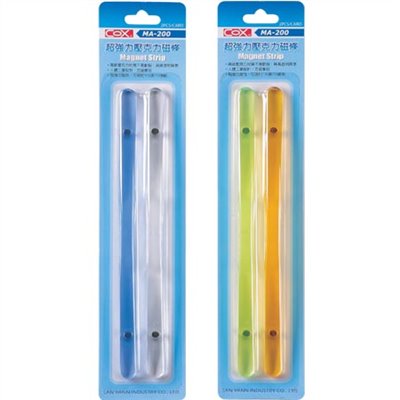 COX 超強力磁條 / MA-200C / 20cm / cox ma-200超強力透明壓克力磁條 / COX 三燕 MA-200 超強力壓克力磁條 2入 / COX 三燕 MA-200 超強力壓克力磁條 2入 /  COX三燕 MA-200超強力壓克力磁條/2 入 磁條/磁尺 / 成功SUCCESS超強力磁條2220/20cm/2入/卡 / 20cm磁鐵條 / 20cm磁鐵 / 20cm磁尺 / 20cm磁條 / 20cm 磁鐵條 / 20cm 磁鐵 / 20cm 磁尺 / 20cm 磁條 / 20cm長條磁鐵 / 20cm 長條磁鐵