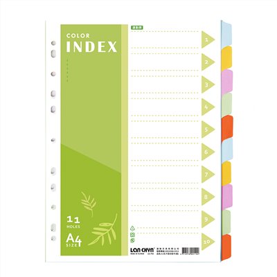 11孔 10段分類紙 / 紙質 / LC-P10 / 分段紙 / 連勤分段紙 / 連勤 分段紙 / 連勤分類紙 / 連勤 分類紙 / 連勤10段紙質分類紙 / 連勤 10段紙質分類紙 / 連勤10段紙質分段紙 / 連勤 10段紙質分段紙 / 連勤紙質分段紙 / 連勤 紙質分段紙 / 連勤紙質分類紙 / 連勤 紙質分類紙 / 連勤 LANCHYN 11孔十段分段卡(紙質)/LC-P10 / 連勤 LC-P10 11孔十段分段卡(紙質)/包 / 連勤LAN CHYN 11孔10段紙質分頁紙/LC-P10